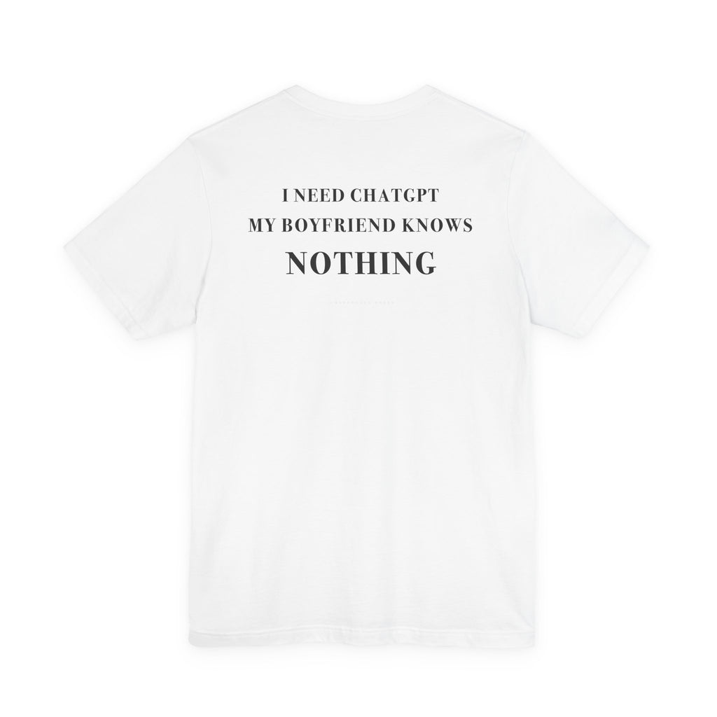 BOYFRIEND KNOWS NOTHING // HEAVYWEIGHT TEE