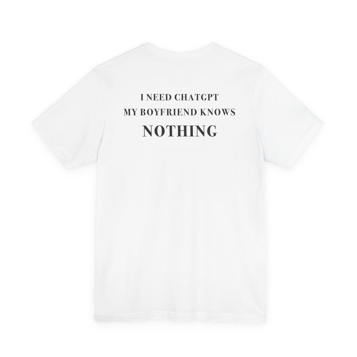 BOYFRIEND KNOWS NOTHING // HEAVYWEIGHT TEE