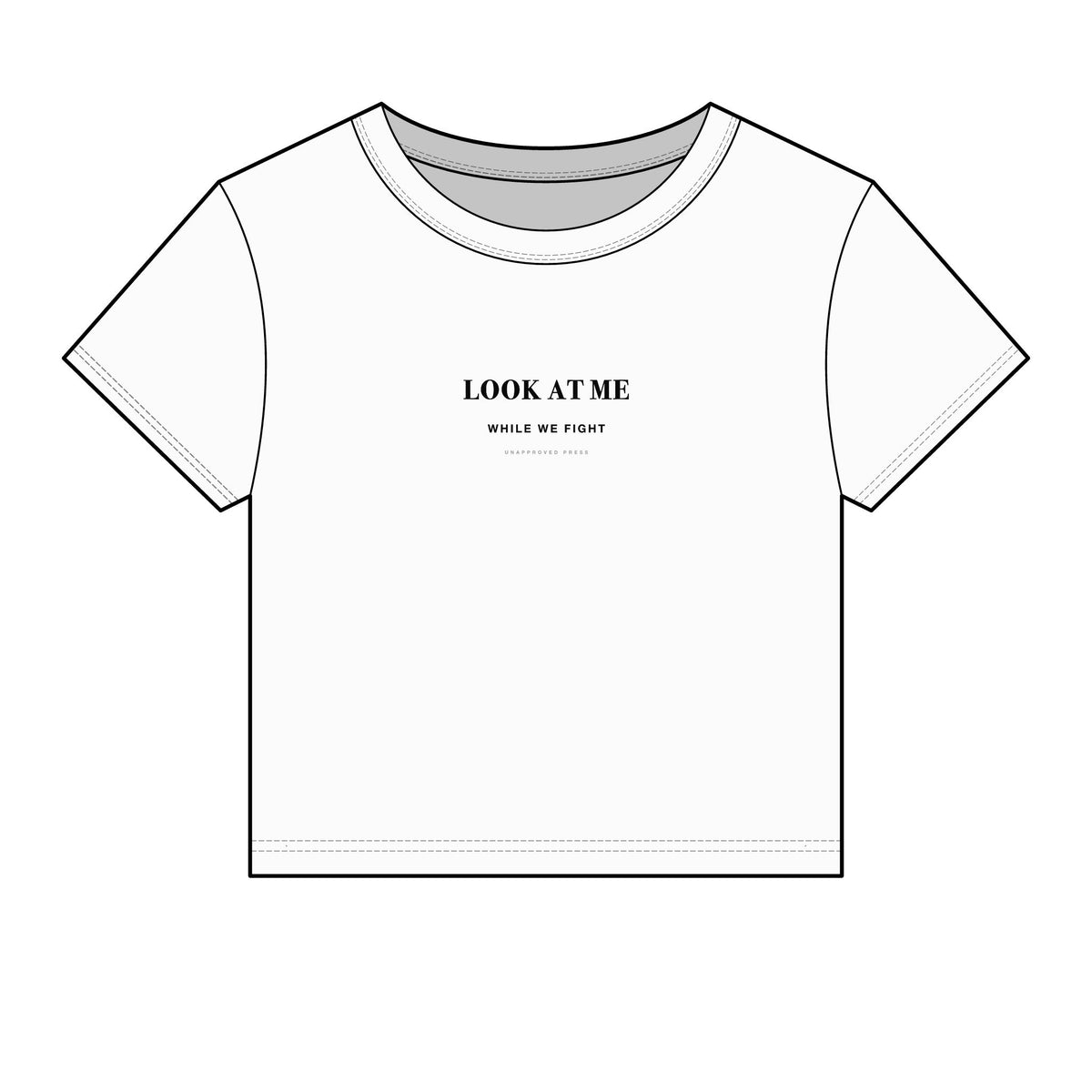 LOOK AT ME // BABY TEE