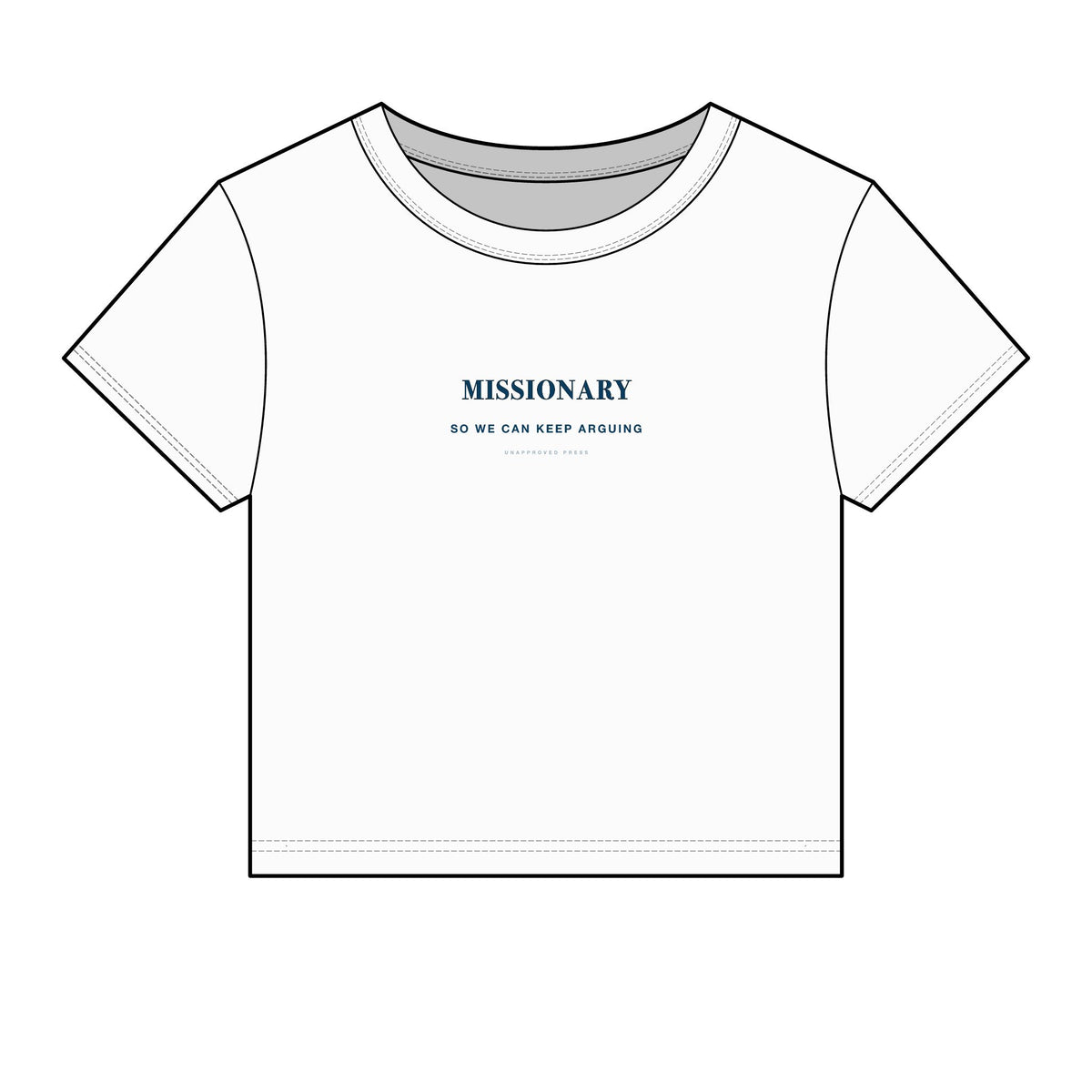 MISSIONARY // BABY TEE