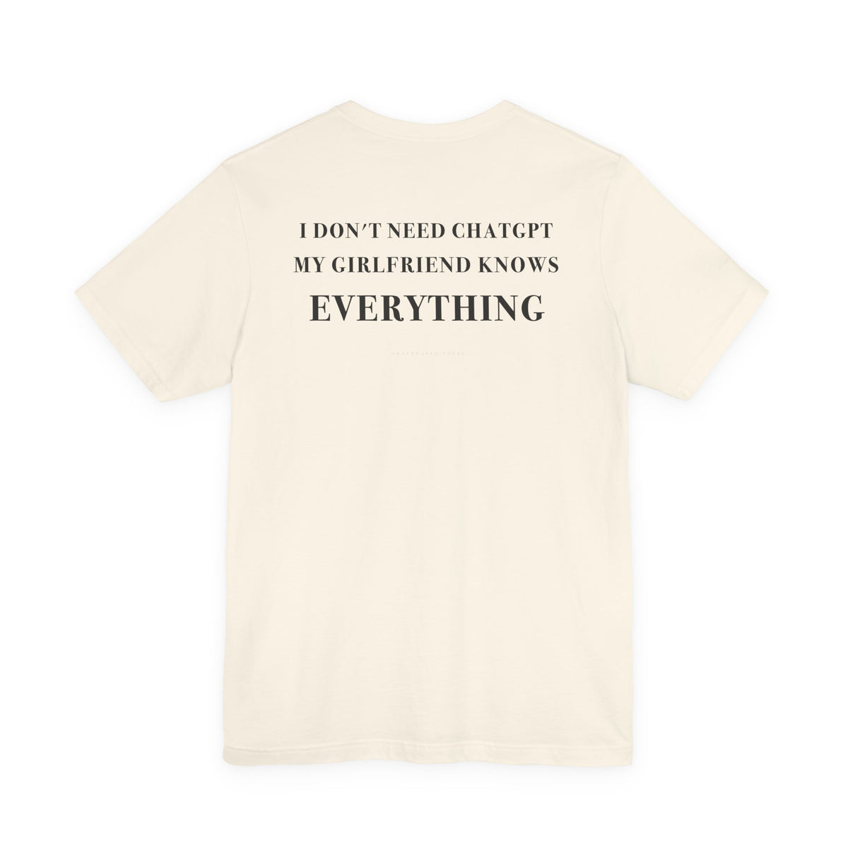 GIRLFRIEND KNOWS EVERYTHING // HEAVYWEIGHT TEE