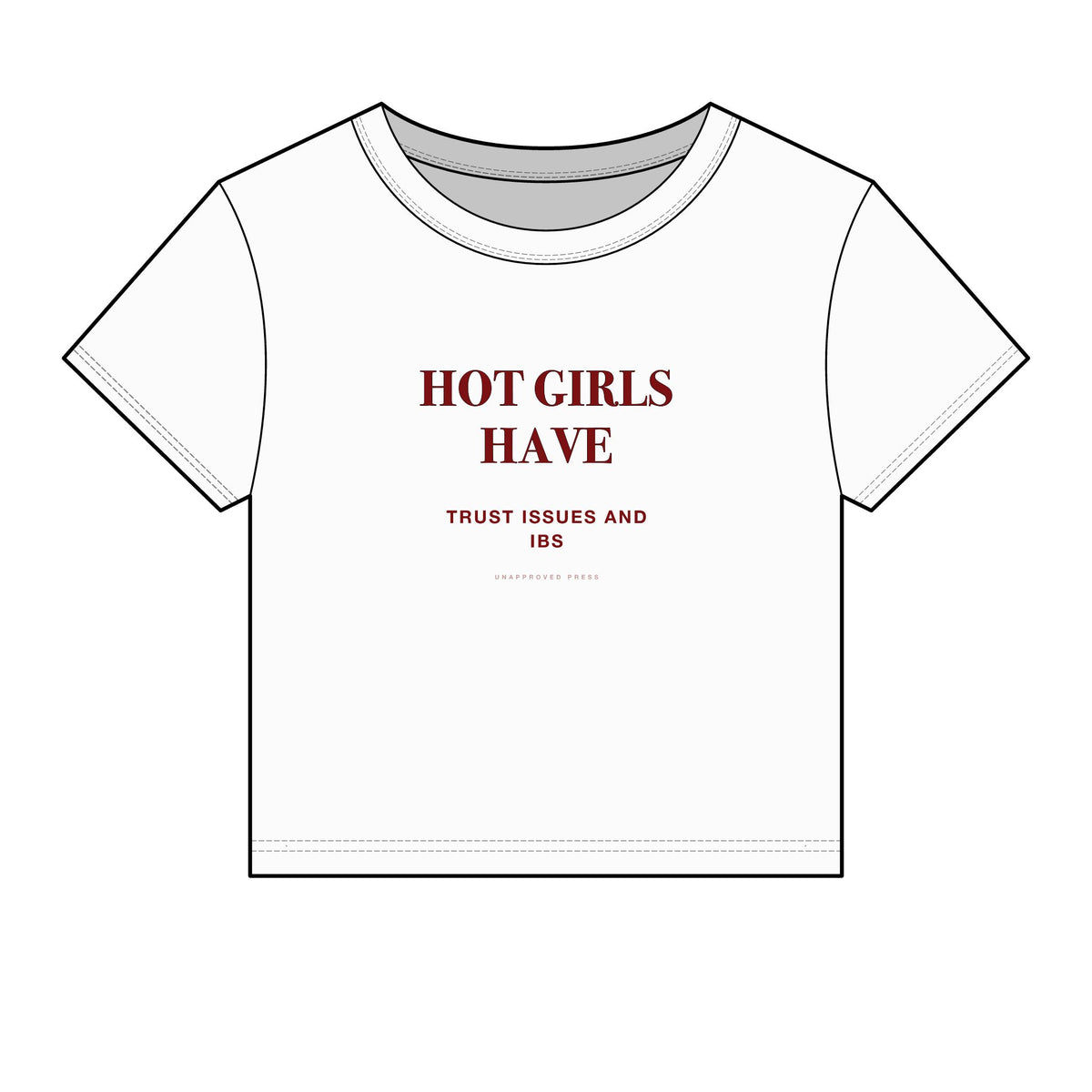 HOT GIRLS HAVE // BABY TEE