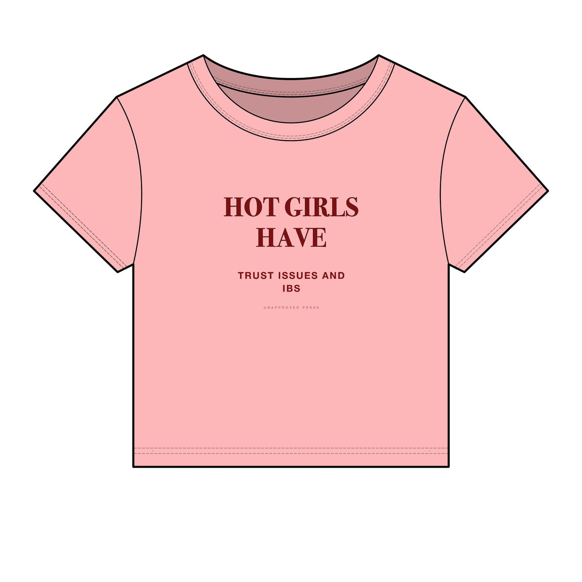HOT GIRLS HAVE // BABY TEE