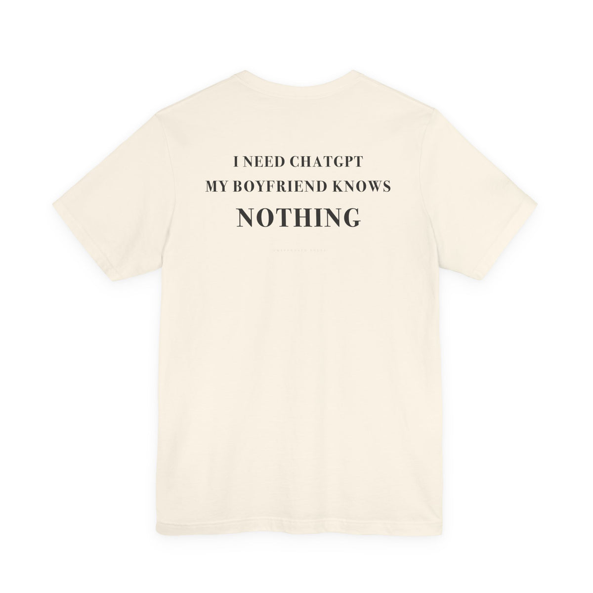 BOYFRIEND KNOWS NOTHING // HEAVYWEIGHT TEE