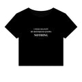 BOYFRIEND KNOWS NOTHING // BABY TEE