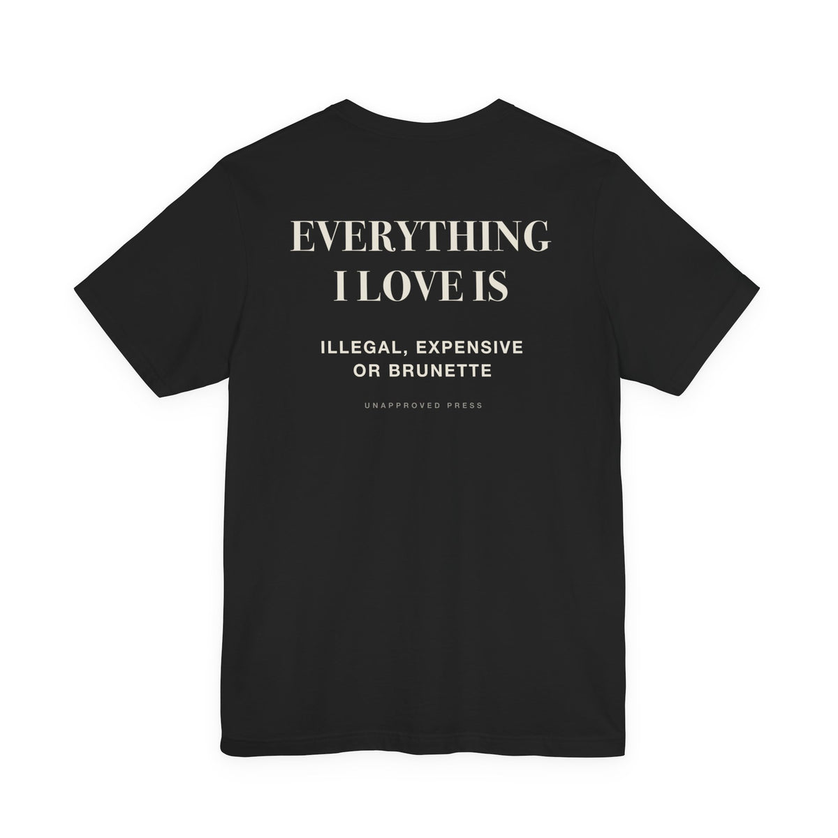 EVERYTHING I ENJOY IS // HEAVYWEIGHT TEE